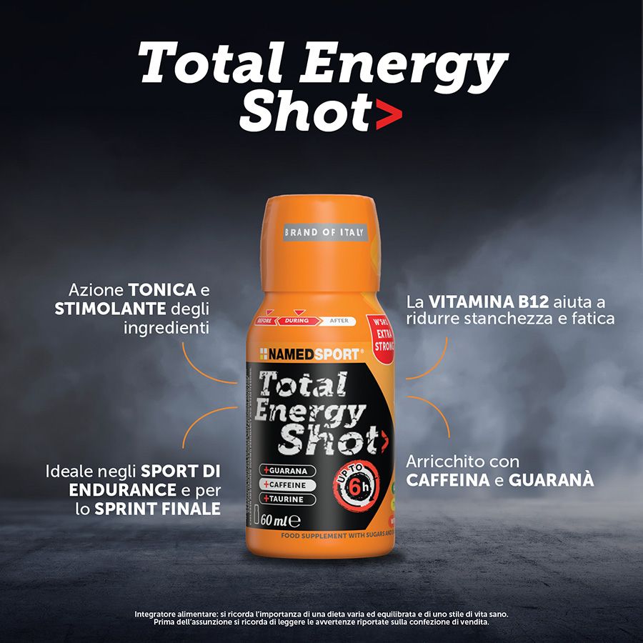 TOTAL ENERGY SHOT Orange - 60ml - immagine 2