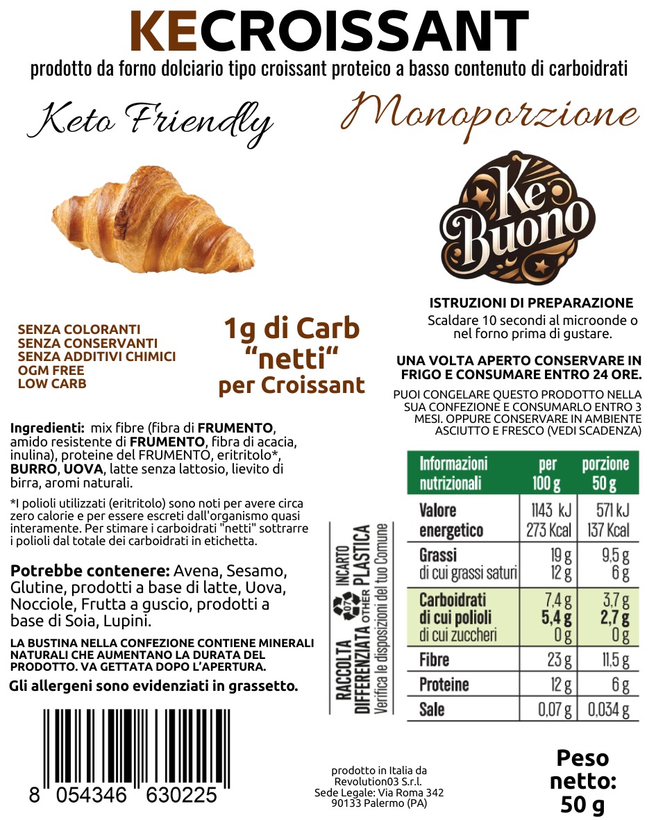 KE BUONO KE CROISSANT - monoporzione