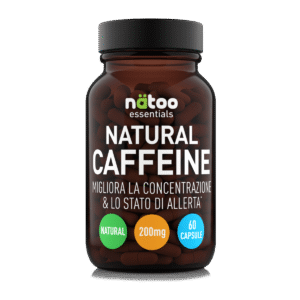 NATOO Essentials Natural Caffeine 200mg  60cps