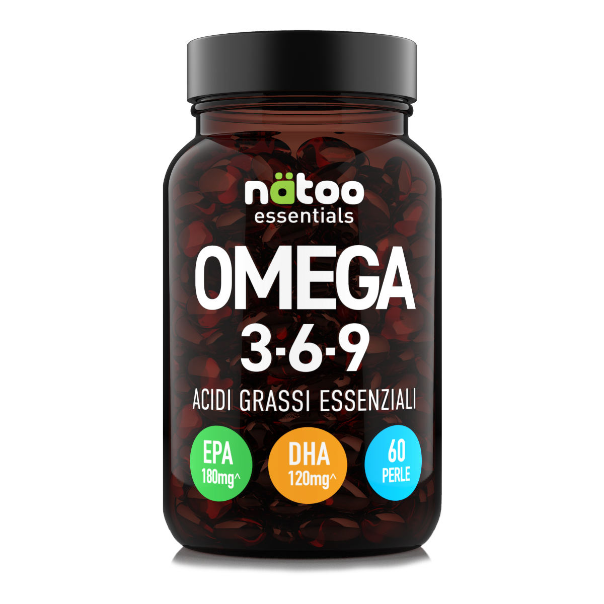 NATOO Essentials Omega 3 -6-9  60 softgels