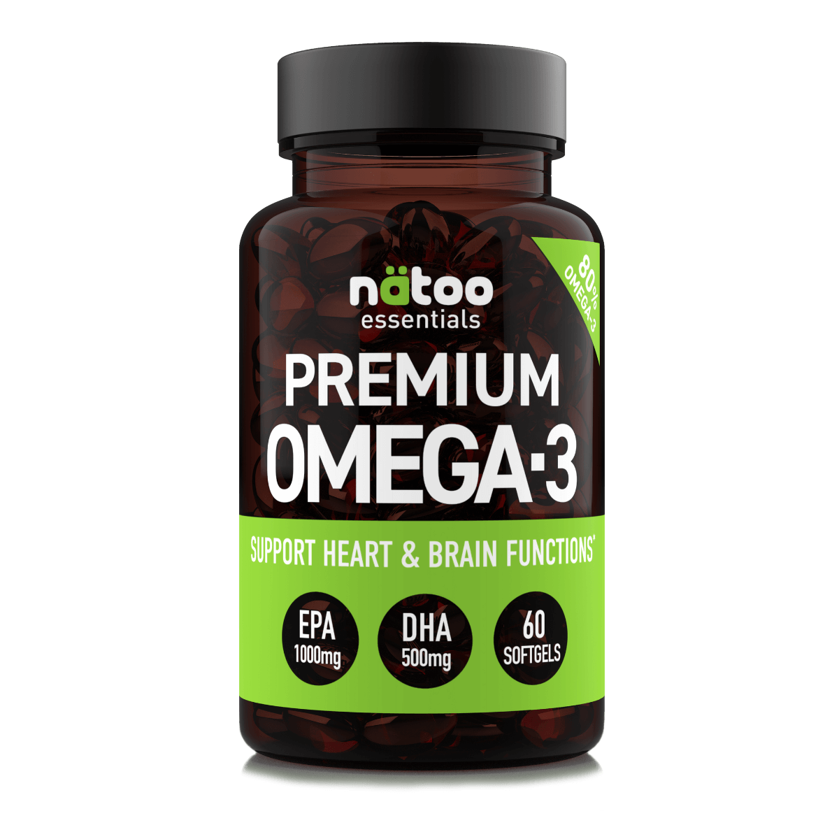 NATOO Essentials Premium Omega 3 60gels