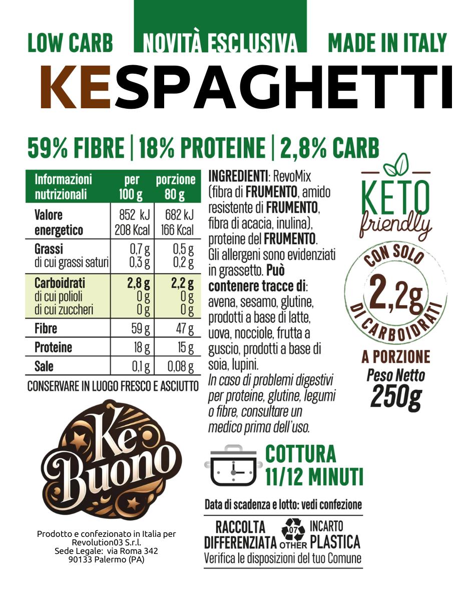 KE BUONO-KE SPAGHETTI 250gr