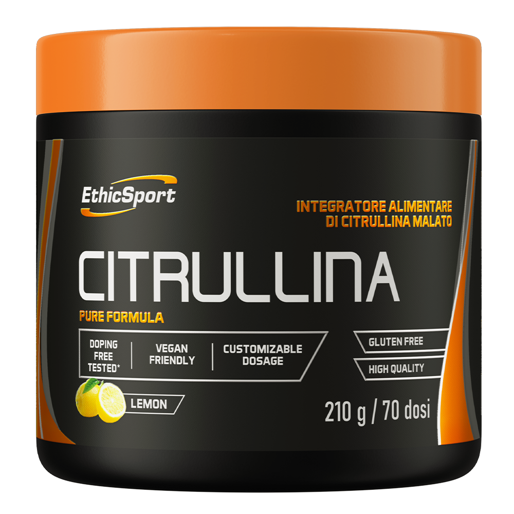 ETHIC SPORT CITRULLINA MALATO 2:1. - POLVERE SOLUBILE O CAPSULE VEGETALI - immagine 4