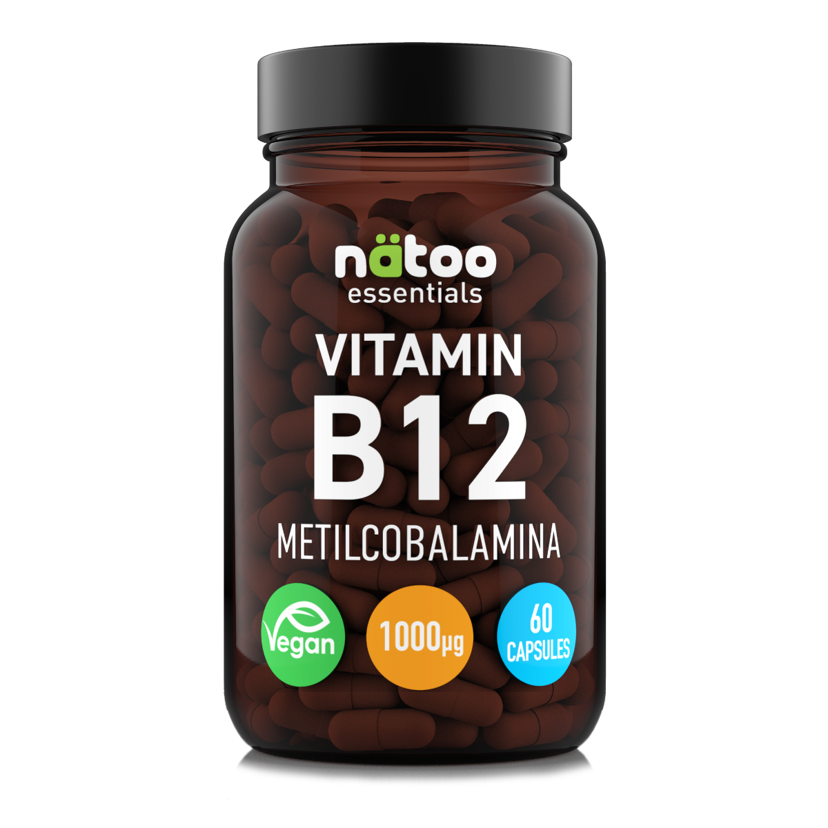 NATOO Essentials Vitamin B12 60 caps