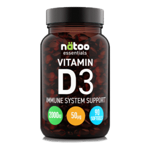 NATOO Essentials Vitamin D3 2000IU (50mcg)