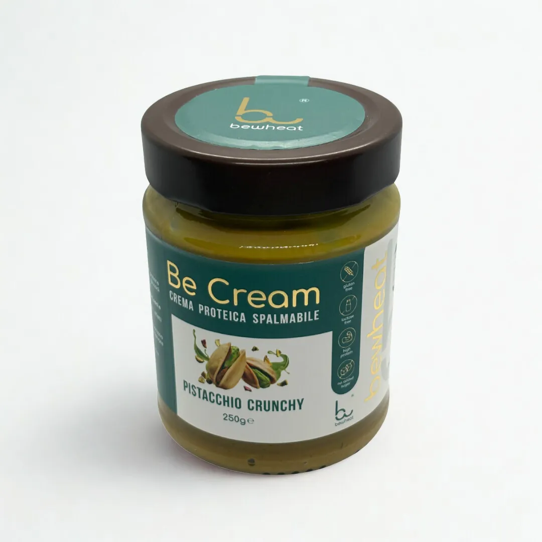 Crema proteica al pistacchio