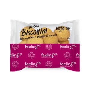 Biscottini alla mandorla e granella di nocciola +protein