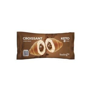 Croissant ripieno di crema al cioccolato