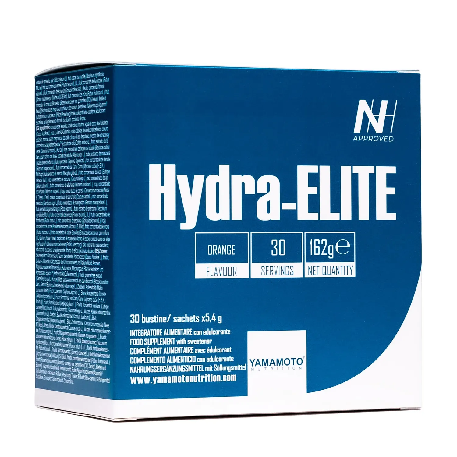 YAMAMOTO NUTRITION Hydra-ELITE 30 bustine da 5,4 g-Orange